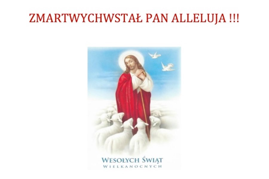 Życzenia Wielkanocne od Wspólnot Dzieła Intronizacji NSPJ