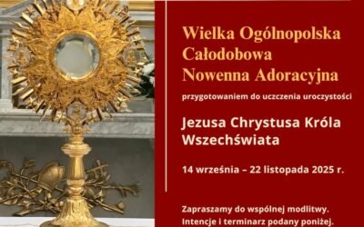 Ogólnopolska Całodobowa Nowenna Adoracyjna