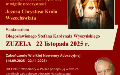 Ogólnopolskie czuwanie modlitewne w sanktuarium w Zuzeli | Program