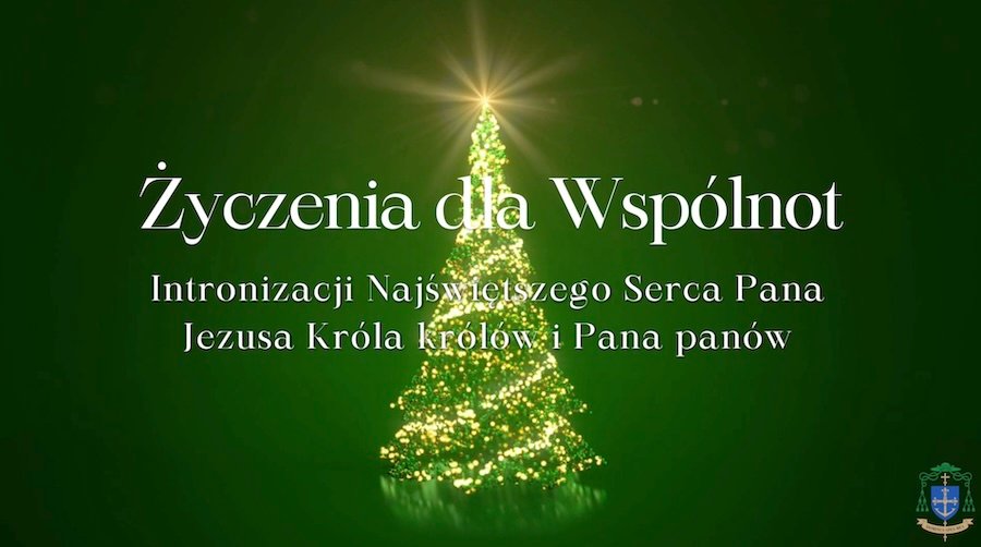 Życzenia Bożonarodzeniowe 2025 dla Wspólnot | Bp Janusz Mastalski