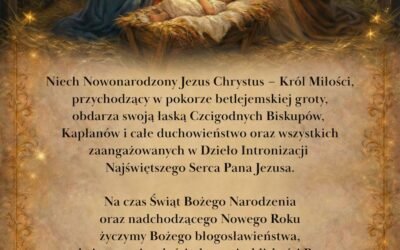 Błogosławionych Świąt Bożego Narodzenia oraz Nowego Roku 2026